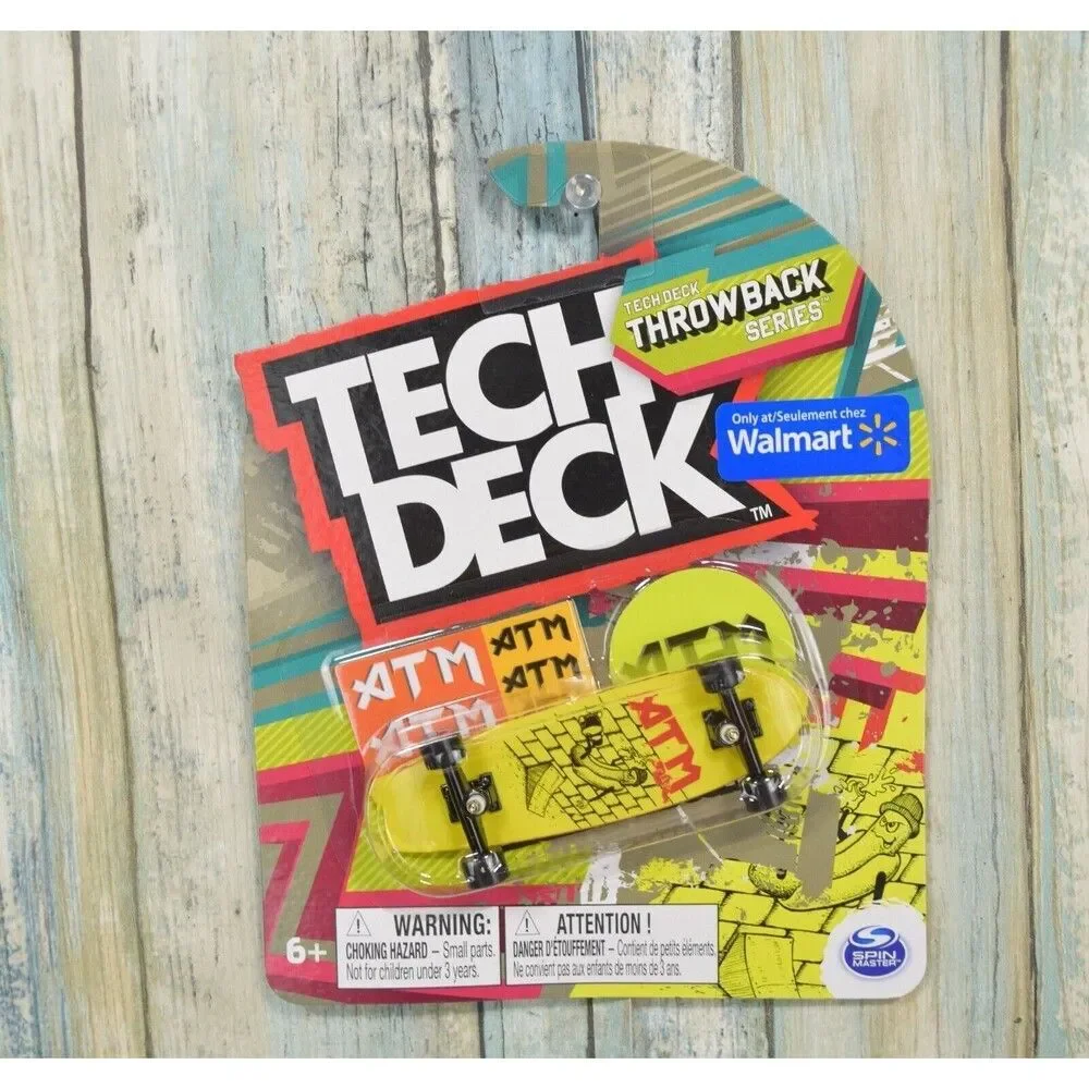TECH DECK ATM Hotdog Throwback Series Fingerboard Finger Skateboard